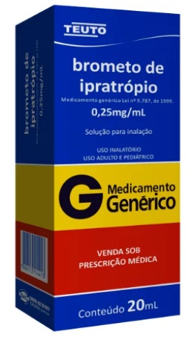 BROMETO DE IPATROPIO 0,25MG/ML X 20ML TEUTO