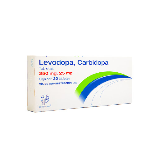 LEVODOPA CARBIDOPA 250MG 25MG X 30TAB PSICOFARMA