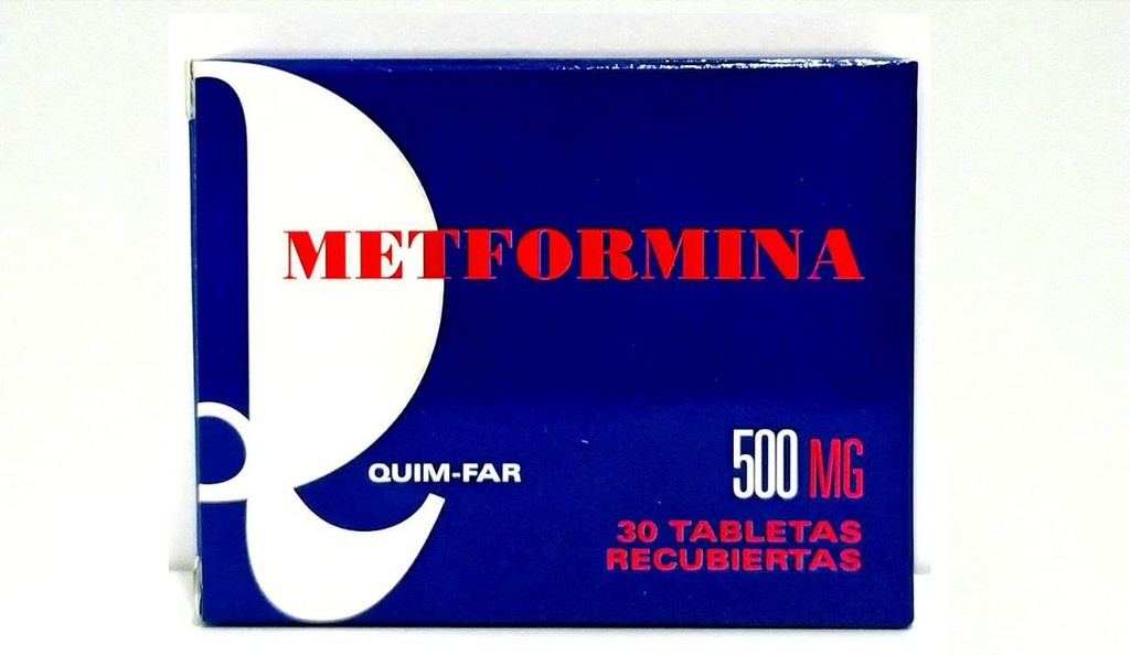 METFORMINA 500MG X 30TAB QUIMFAR