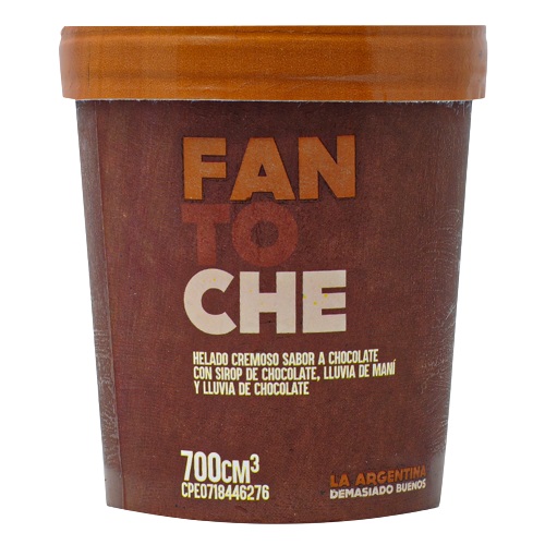 HELADO LA ARGENTINA 700ML CHOCO FANTOCHE
