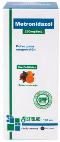 METRONIDAZOL 250MG/5ML X 100ML DISTRILAB