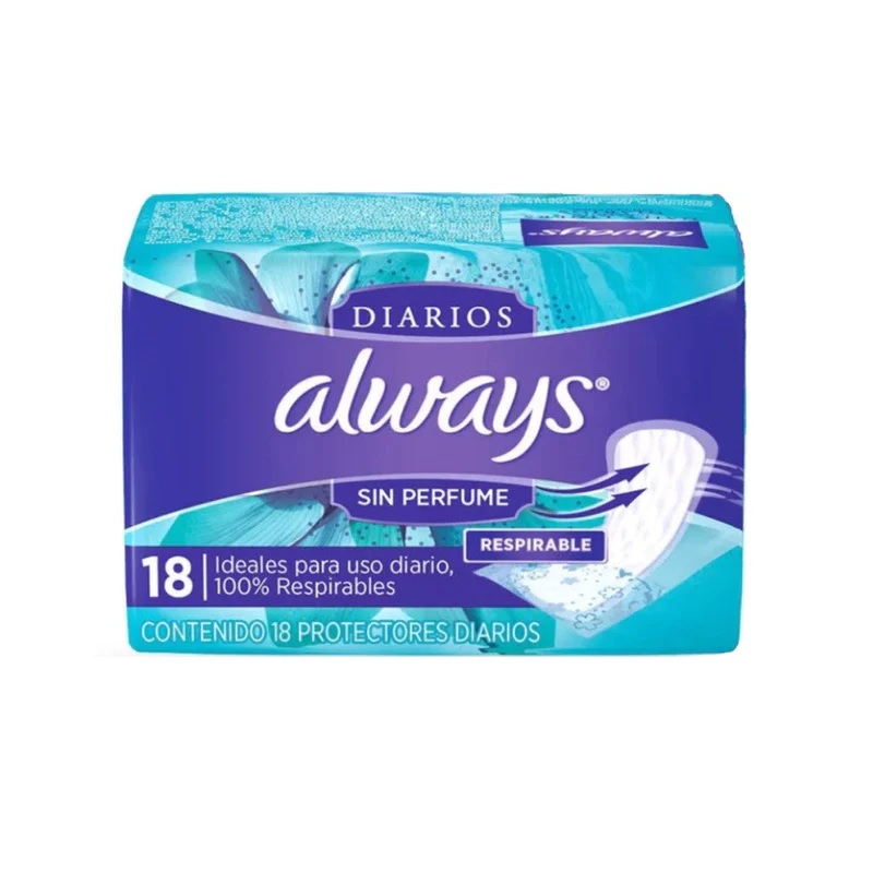 PROTEC DIARIOS ALWAYS 18UND S P