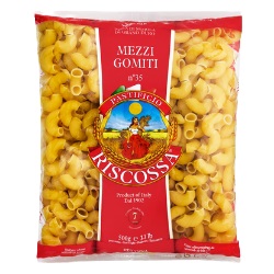 PASTA RISCOSSA 500GR MEZZI GOMITI