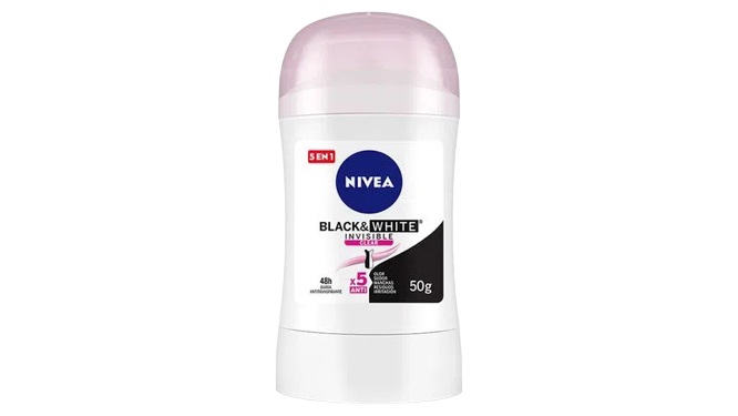 DESOD NIVEA 50GR BARRA  WOMAN B&amp;W
