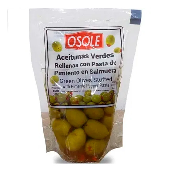ACEITUNA OSOLE 180GR RELLENA VERDE