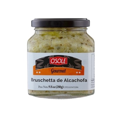BRUSCHETTA OSOLE 280GR DE ALCACHOFA