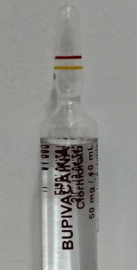 BUPIVACAINA 50MG 10ML X 1AMP SOL INY BIOSANO