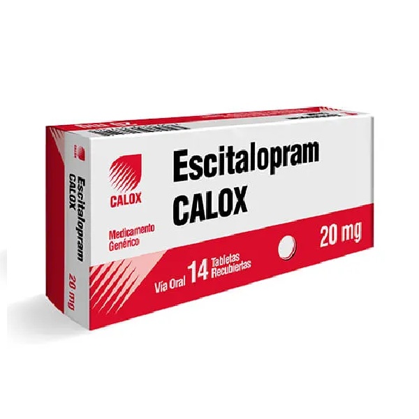 ESCITALOPRAM 20MG X 14TABL CALOX