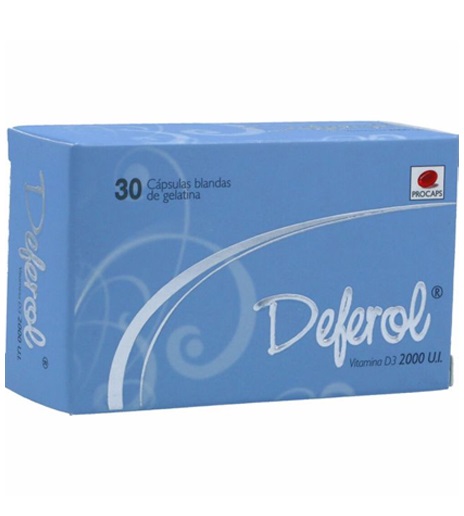 DEFEROL VIT D3 2000U.I X 30CAPS PROCAPS