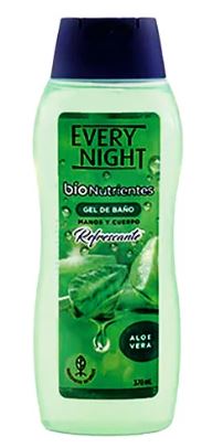 GEL DE BAÑO EVERY NIGHT 370ML ALOE VERA