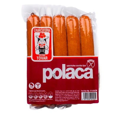 SALCHICHAS TOVAR 5UND POLACA
