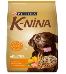ALIMENTO P/PERRO KNINA 8KG ADULTO POLLO VEGETAL