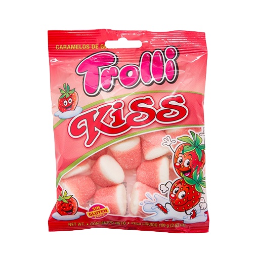 GOMITAS TROLLI 100GR KISS