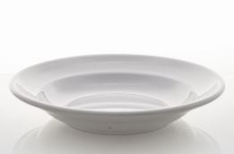 PLATO HONDO MELAMINA BLANCO