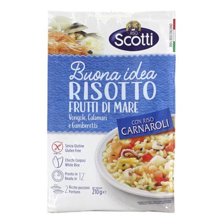ARROZ SCOTTI 210GR RISOTTO FRUTTI D MARE