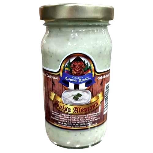 SALSA ALEMANA COLONIA TOVAR 200GR