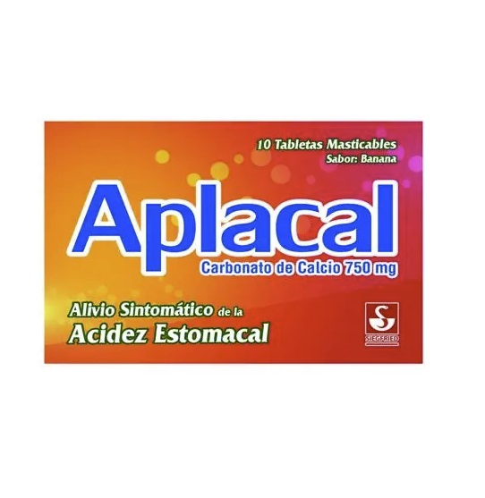 APLACAL BANANA 750MG X 10TAB