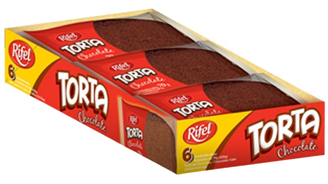 TORTA RIFEL  6 X60GR CHOCOLATE