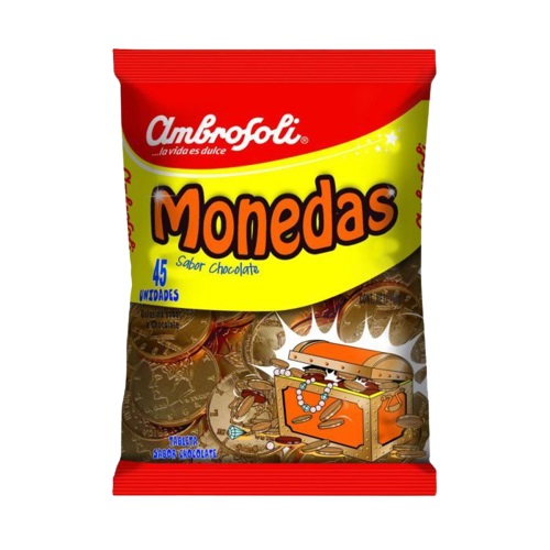 MONEDAS DE CHOCOLATE AMBROSOLI 180GR