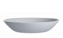 PLATO HONDO LUMINARC 20CM VIDRIO/GRIS