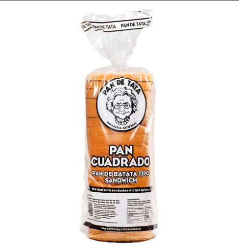 PAN SANDWICH DE TATA 575GR CUADRADO