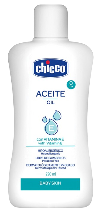 ACEITE CHICCO 220ML TRANSPARENTE