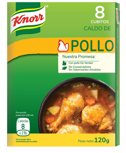 CUBITO KNORR 8UND DE POLLO DESHIDRATADO