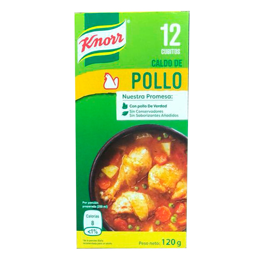 CUBITO KNORR 12UND DE POLLO DESHIDRATADO