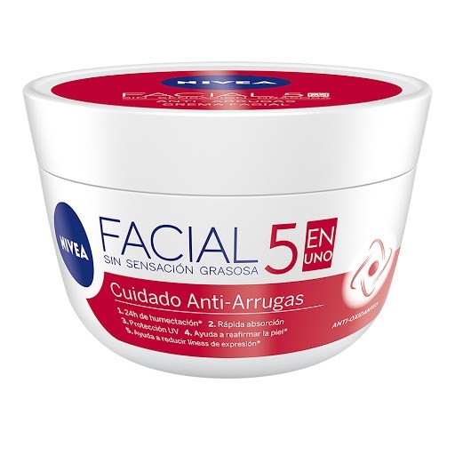 CREMA NIVEA 200ML FACIAL ANTI ARRUGAS
