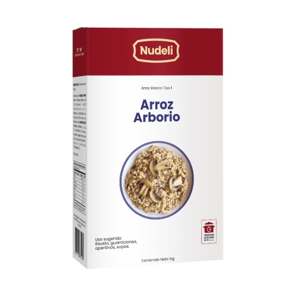 ARROZ ARBORIO NUDELI 1KG