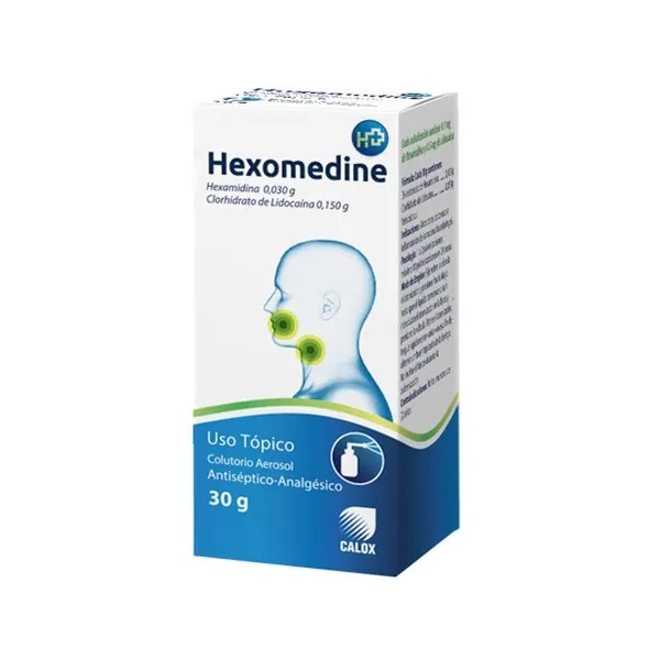 HEXOMEDINE 0,030G 0,150G x 30G CALOX