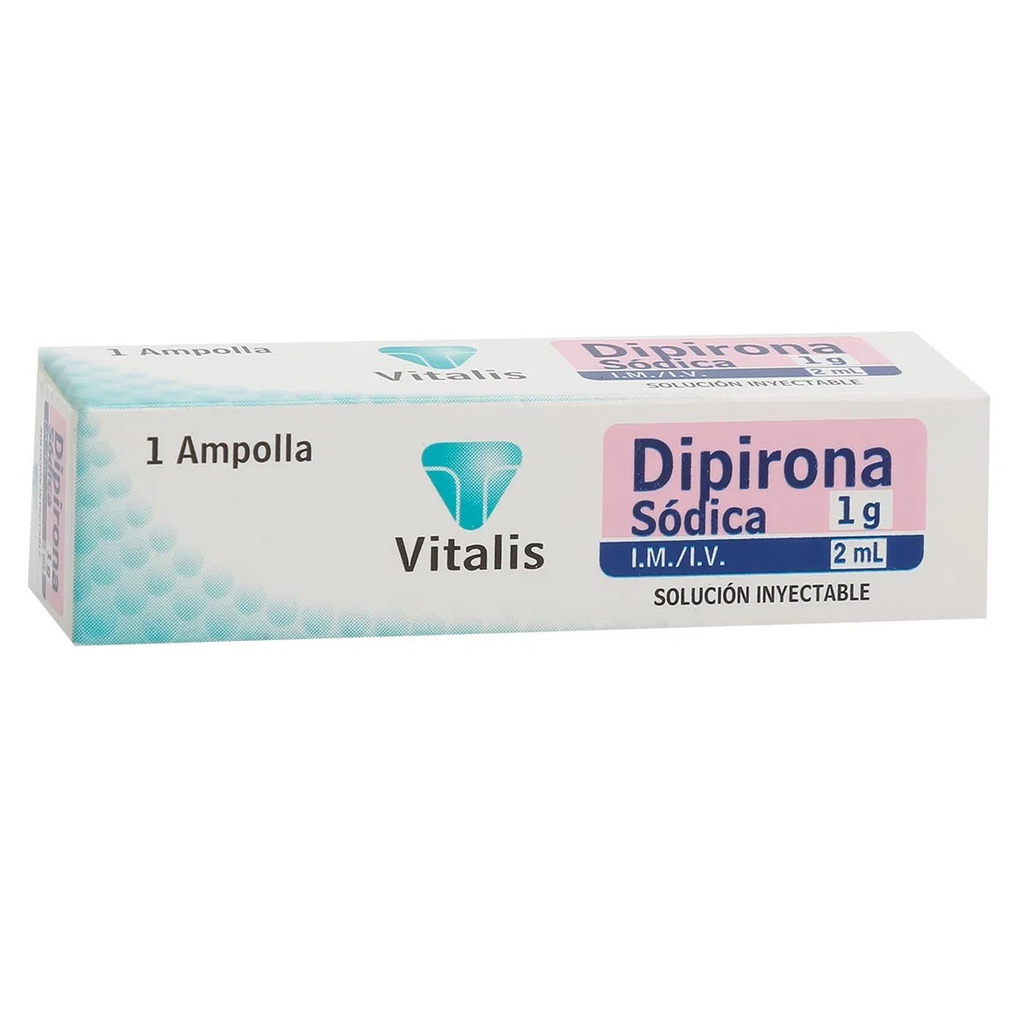 DIPIRONA 1G / 2ML X 1AMP VITALIS