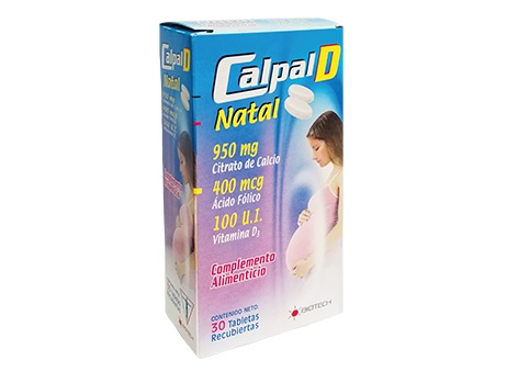 CALPAL D 950MG 400MCG 100UI X 30TAB BIOTECH