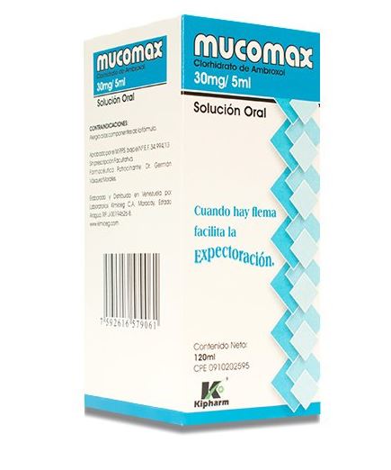 MUCOMAX 30MG 5ML X 120ML ADU KIPHARM