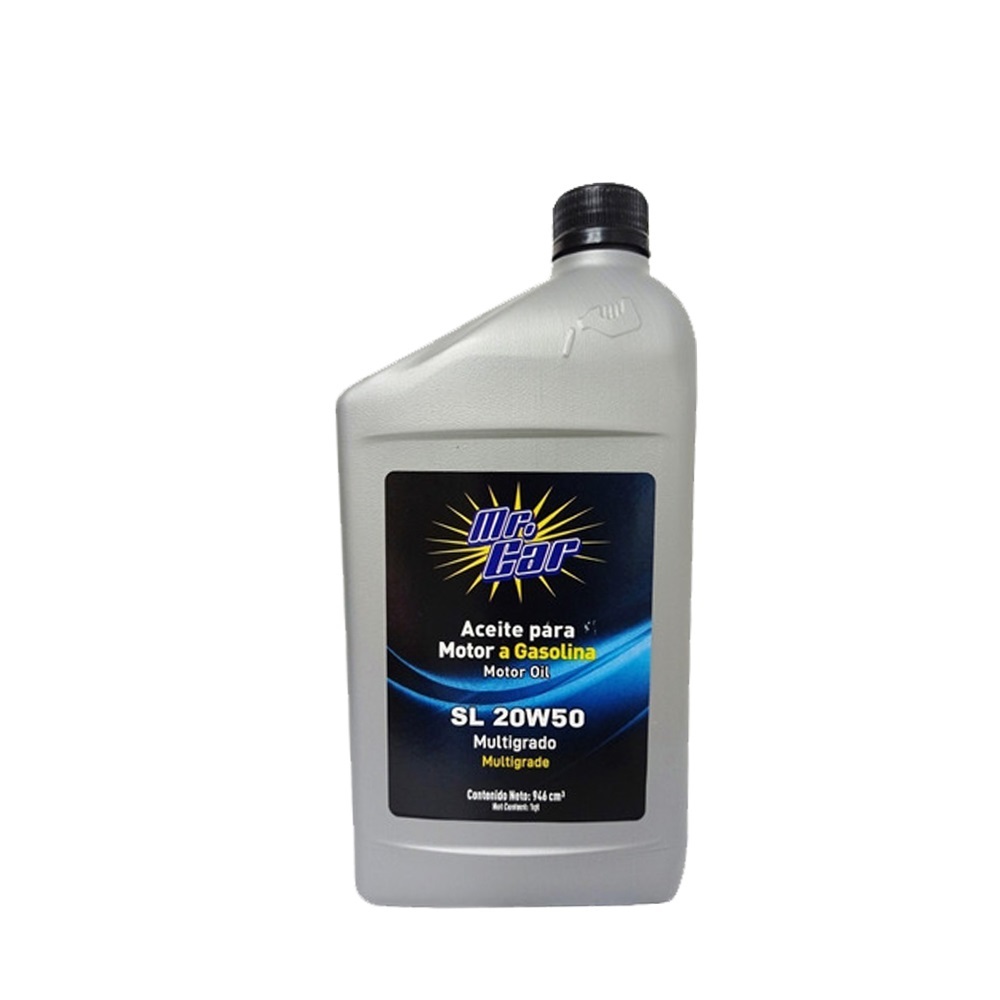 ACEITE 20W50 MR CAR VENOCO MULTIGRADO MINERAL
