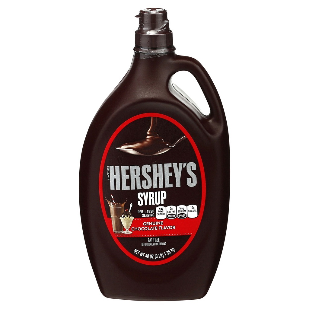 SIROP HERSHEYS 1.36KG CHOCOLATE