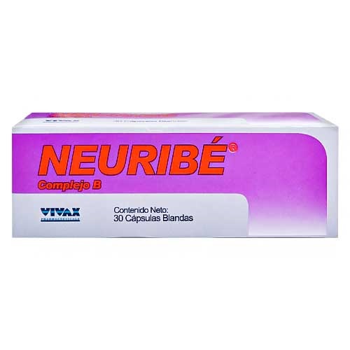 NEURIBE X 30 CAPSULAS BLANDAS VIVAX