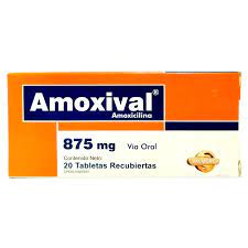 AMOXIVAL 875MG X 20TAB VALMORCA