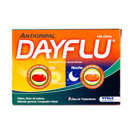 DAYFLU DIA Y NOCHE X 15TAB VIVAX