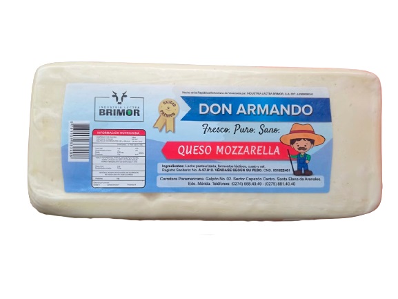 QUESO DON ARMANDO MOZZARELLA X KG