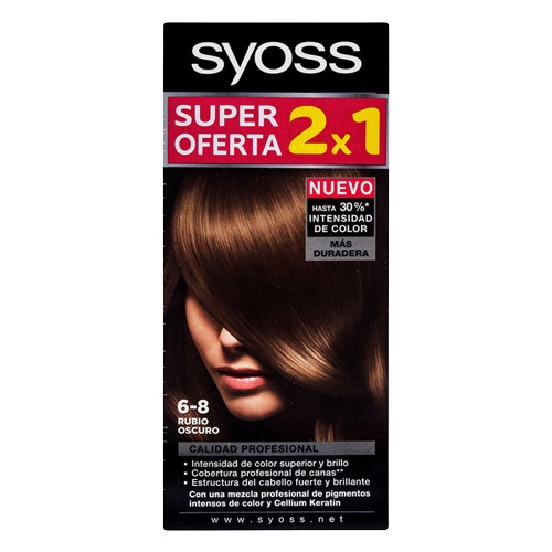 TINTE SYOSS 6.8 RUBIO OSCURO