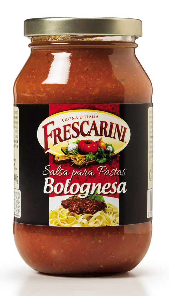 SALSA PARA PASTA FRESCARINI 490GR BOLONGESA