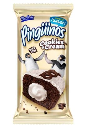PINGUINOS MARINELA 80GR COOKIES CREAM