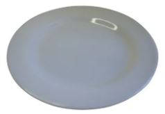 PLATO OVALADO LUMINARC 25CM VIDRIO/BLANC