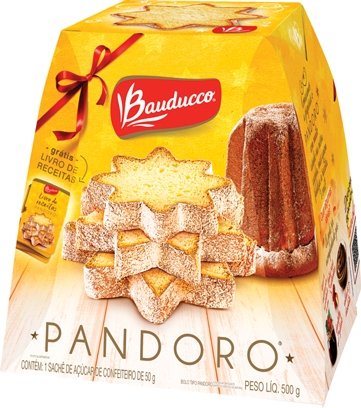 PANETTON BAUDUCCO 500G PANDORO