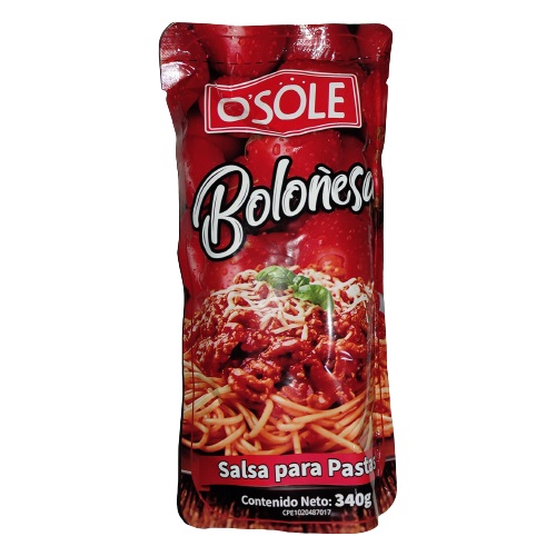SALSA OSOLE 340GR PARA PASTA BOLOÑESA