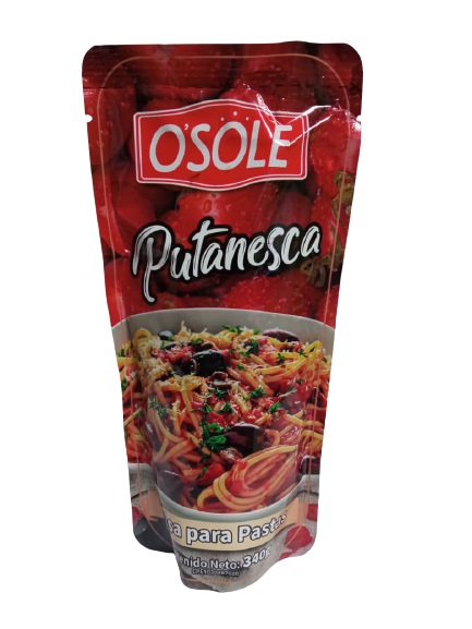 SALSA OSOLE 340GR PARA PASTA PUTANESCA