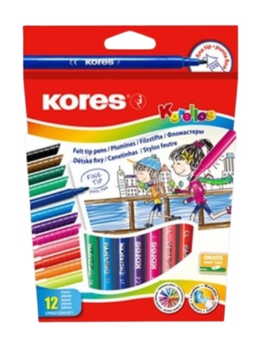 PLUMON KORES 12 COLORES