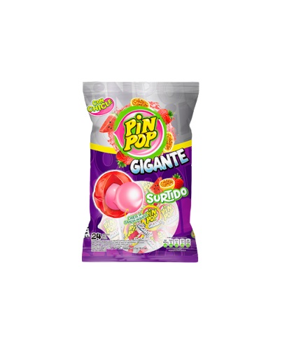 CHUPETA PIN POP BUMBA 552GR SURT GIGANTE