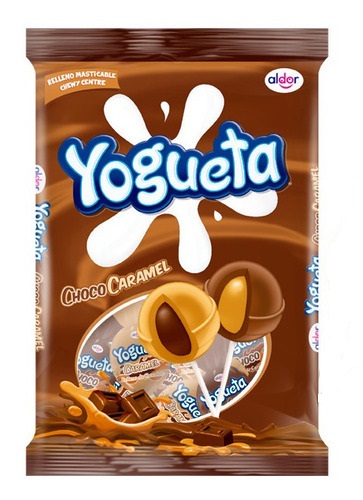CHUPETA YOGUETA 432GR CHOCOCARAMEL